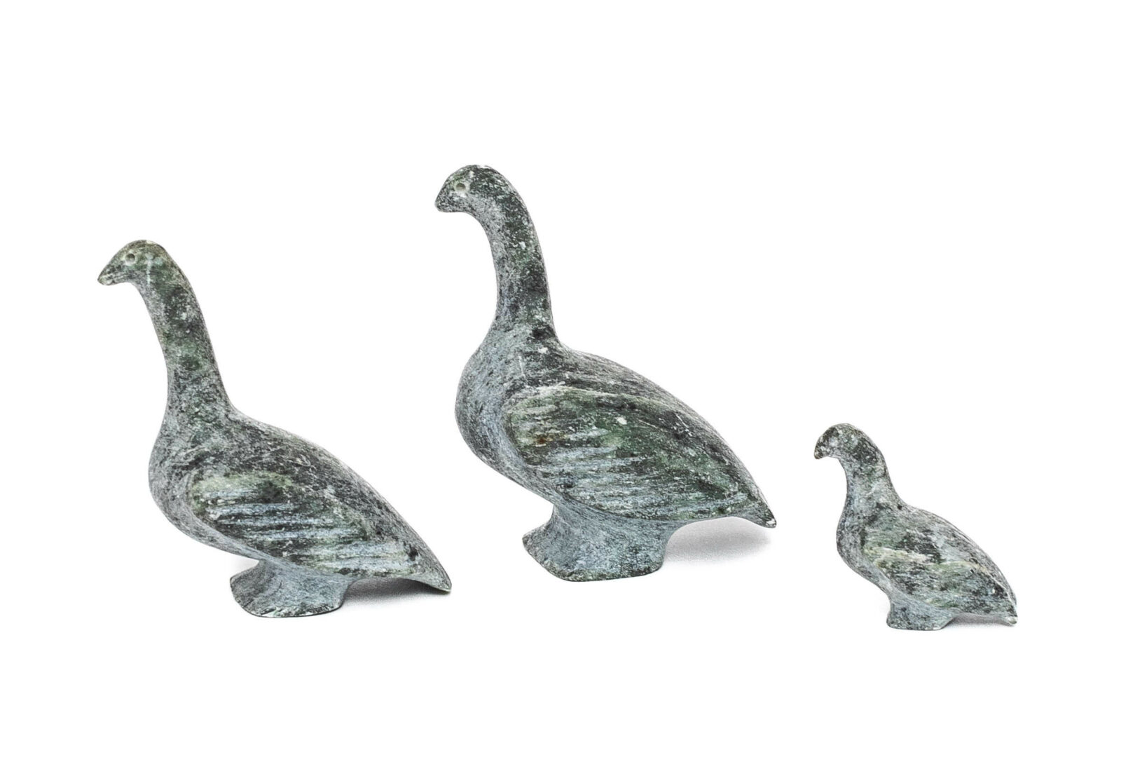 Donat Qillaq - untitled (family of geese)